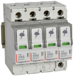 Legrand túlfeszültség-levezető T2 40KA 4P - 412243 (412243)