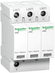 Schneider Electric Acti9 iPRD - A9L40301 - túlfeszültség korlátozó cserélhető betéttel, távjelzéssel, 40kA, 3P, 350V (A9L40301)