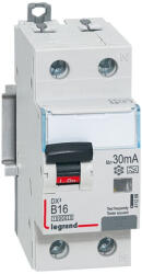 Legrand DX3 1P+N kombinált áram-védőkapcsoló B16 10000A / 10kA 30MA A típus - 411288 (411288)