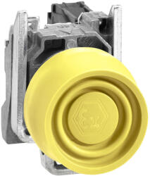 Schneider Electric Harmony XB4 - ATEX D - XB4BPS51EX - sárga nyomógomb Ø 22 - visszatérő - 1 NO - ATEX (XB4BPS51EX)