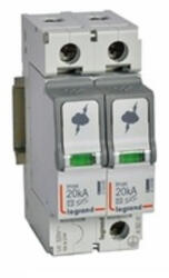 Legrand túlfeszültség-levezető T1+T2 8KA 2P - 412251 (412251)