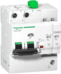 Schneider Electric ACTI9 iQuickPRD túlfeszültség-korlátozó, cserélhető betéttel, távjelzéssel, 20kA, 1P-N A9L16295 Schneider (A9L16295)