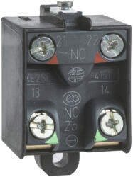 Schneider Electric Harmony XPE - XE2SP4151B - kiegészítő, érintkezőblokk lábkapcsolóhoz, 2 fokozatú, 1NC+1NO (XE2SP4151B)