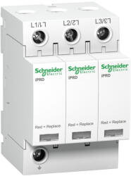 Schneider Electric Acti9 iPRD - A9L65321-túlfeszültség korlátozó, cserélhető betéttel, távjelzéssel, 65kA, 3P, 350V IT (A9L65321)