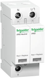 Schneider Electric Acti9 iPRD - A9L65501 - túlfeszültség korlátozó cserélhető betéttel, távjelzéssel, 65kA, 1P-N, 350V (A9L65501)