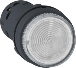 Schneider Electric Harmony XB7 - XB7NW37B1 - világító nyomógomb - LED - visszaálló - 1NO - víztiszta - 24V (XB7NW37B1)
