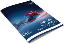 BiroCo füzet, A4, 80 oldal, pergamen, Flamingo modell, 4 db/készlet