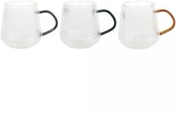 Gastro Teás bögre színes füllel, vegyes színekben, űrtartalom: 0, 4 liter, magasság: 75 mm, átmérő: 75 mm
