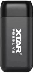 XTAR PB2SL V2 akkumulátor töltő fekete