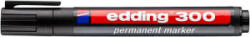 edding Alkoholos marker, 1, 5-3 mm, kúpos, '300', fekete (TED30011) (TED30011)