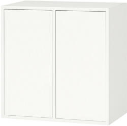 Leziter Boxie - 2-Ajtós Fali Szekrény - 80x80 cm - Fehér
