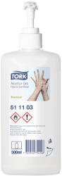 Essity GmbH Tork Folyékony Alkoholos Kézfertőtlenítő Gél - Hordozható, Pumpás, 500 ml