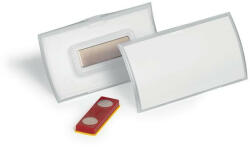  DURABLE CLICK FOLD Névkitűző - Mágneses, 75x40 mm