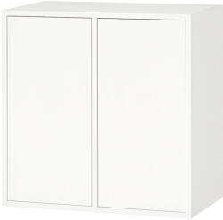Leziter Boxie Fali Szekrény - 2 Ajtós, 80x80x37 cm, Fehér