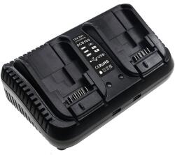 Cameron Sino 2 зарядни устройства за акумулатори DeWalt 12V MAX, XR Li-Ion 18V, екви. DCB120, DCB132 (DF-DEC102EU)