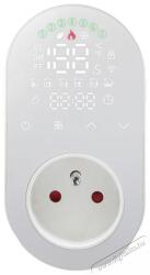 Moes Smart Plug + Thermostat, Wi-Fi, White