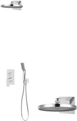 Oltens Set baterie cadă-duș Oltens Hadsel 34108100, cap de duș Oltens Vann 37007100, 39403100, 39306100, 37200100, 37111100 (36042100)