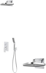 Oltens Set baterie cadă-duș Oltens Hadsel 34108100, cap de duș Oltens Vann 37008100, 39403100, 39306100, 37200100, 37111100 (36043100)
