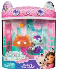 Spin Master Casa de păpuși Gabi: Set de joacă cu figurine de film, 2 piese - Pisică Sirenă și Kitty (6074329) Figurina
