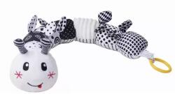 Manyuk Toys Omida din pluș, alb-negru - 65 cm (828B 116)