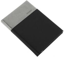 REALSYSTEM 2026 LUX 5411-43 B6 heti beosztású grafit zsebnaptár (5411-43)