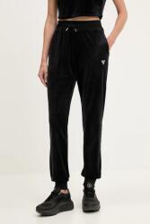 Guess pantaloni de trening din velur COUTURE 9BYA-SPD051_99X (V3BB27.K0232)