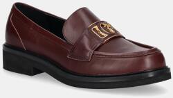 Guess mocasini de piele SHUTTLE3 9BYA-OBD0L8_93X