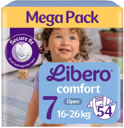 Libero Comfort 7 pelenka, 16-26 kg, 54 db