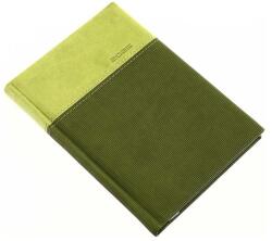 REALSYSTEM 2026 LUX 5411-48 B6 heti beosztású zöld zsebnaptár (5411-48) - pcx