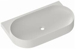 RAVAK Yard mosdótál 80.5x50 cm félkör alakú klasszikus XJX0O280000 (XJX0O280000)