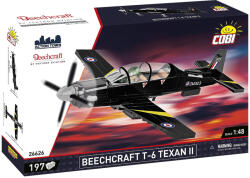 COBI COBI: Beechcraft T-6 Texan II fekete építőjáték (26626) (COBI-26626) - jatekshop