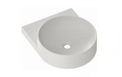 RAVAK Yard mosdótál 50x40.5 cm félkör alakú klasszikus matt XJX0O040000 (XJX0O040000)