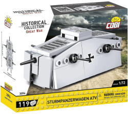 COBI COBI: Sturmpanzerwagen A7V német harckocsi építőjáték (3094) (COBI-3094) - jatekshop