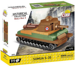 COBI COBI: Somua S-35 francia tank építőjáték (3093) (COBI-3093) - jatekshop