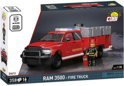 COBI COBI: Dodge RAM 3500 tűzoltóautó építőjáték (24612) (COBI-24612) - jatekshop