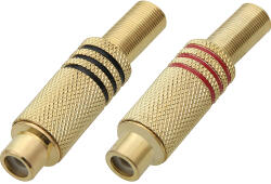 RCA kábel arany-piros 2m (8967)