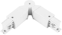  Fehér állítható csatlakozó világítási sínhez (TC-2/W/AD)