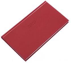 REALSYSTEM 2025 Standard 5711-09 fekvő bordó zsebnaptár (5711-09)