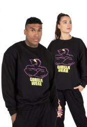 Gorilla Wear - Legacy Oversized Sweatshirt - Unisex Túlméretezett Pulóver - Fekete