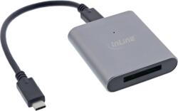 InLine 66771 kártyaolvasó USB 3.2 Gen 1 (3.1 Gen 1) Type-C Alumínium, Fekete (66771) (66771)