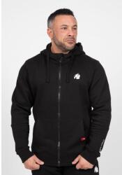 Gorilla Wear - Leon Zipped Hoodie - Férfi Cipzáras Pulóver - Fekete