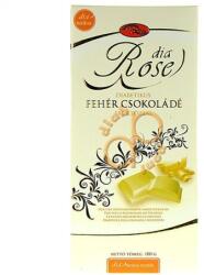 dia Rose fehércsokoládé fruktózzal 100g