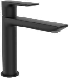 Laufen CITYPLUS Egykaros mosdó csaptelep, Eco+, fix kifolyóval 140 mm, Matt Titán Fekete HF505304428000 (HF505304428000)