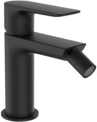 Laufen CITYPLUS Egykaros bidé csaptelep, fix kifolyóval 108 mm, Matt Titán Fekete HF505310428055 (HF505310428055)