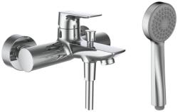 Laufen CITYPLUS Komplett egykaros kád csaptelep, 1500 mm-es flexibilis zuhanytömlővel és kézi zuhanyozóval , Króm HF505360100600 (HF505360100600)