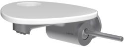 Laufen ADA Fali mosdó csaptelep, 1-pontos Simiboxhoz, tálca lyukkal, Rozsdamentes Acél/Fényes Fehér HF506726501000 (HF506726501000)
