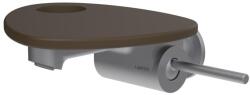 Laufen ADA Fali mosdó csaptelep, 1-pontos Simiboxhoz, tálca lyukkal, Rozsdamentes Acél/Matt Kávé HF506726504000 (HF506726504000)
