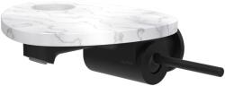 Laufen ADA Fali mosdó csaptelep, 1-pontos Simiboxhoz, tálca lyukkal, Fekete/Márvány Fehér HF506726515000 (HF506726515000)