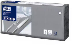 Essity GmbH Tork szalvéta Lunch Advanced 33/2 SZÜRKE, 200 lap/ csomag,