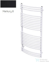 Radeco SONIA E A4-700/SLE 1028x750 törölközőszárítós radiátor, MERKURY 8 (selyemfényű fekete) színben (Radeco_SONIA_E_A4_700_SLE_MERKURY8)